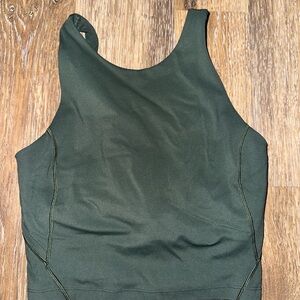 Lululemon dark green align sports bra